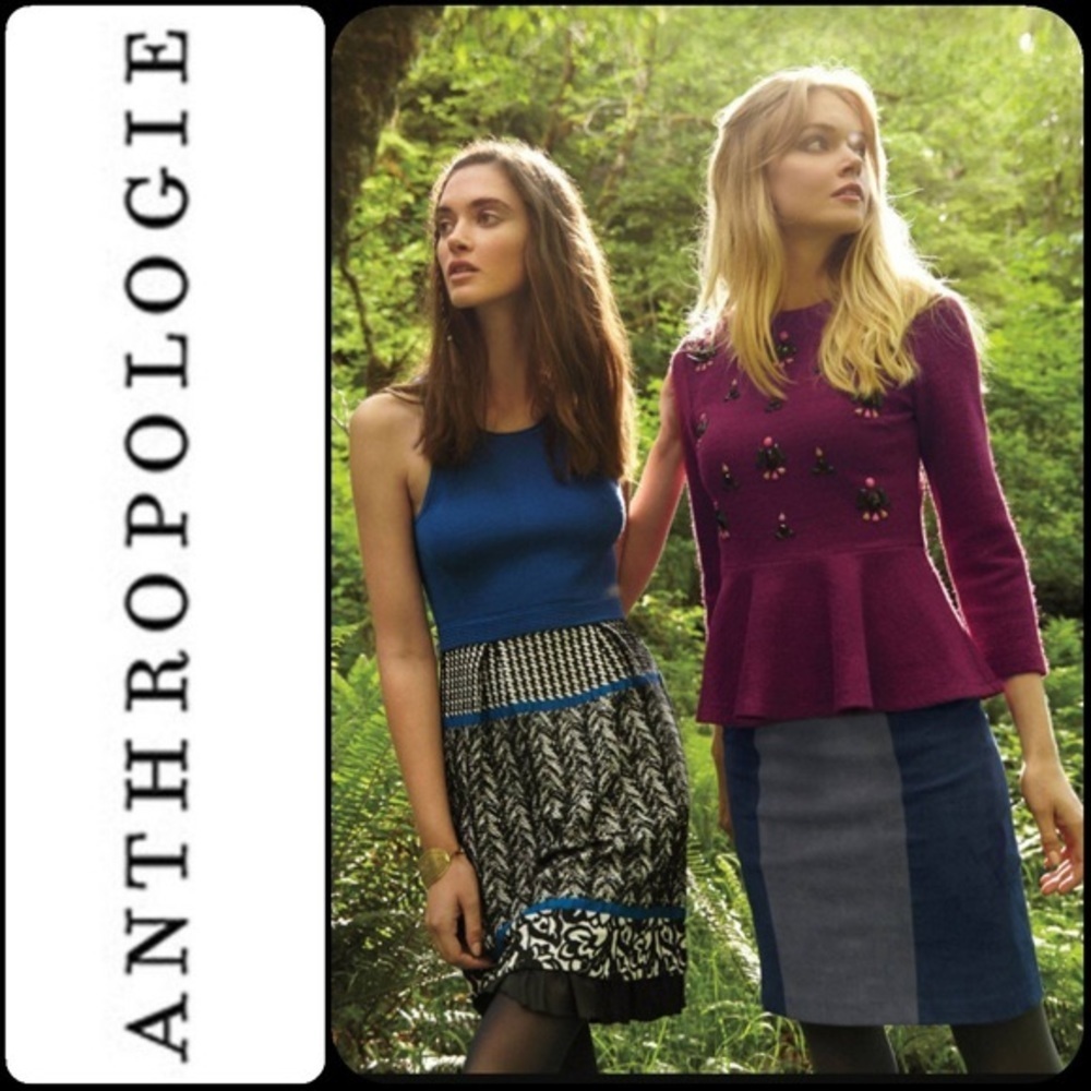 Anthropologie Girls From Savoy Tiered Arden Dress